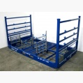 Application-specific metal containers and carts